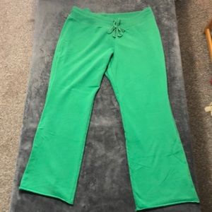 Old Navy green sweatpants, XL